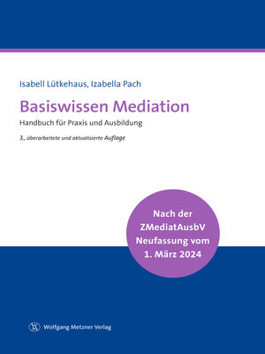 cover image of Basiswissen Mediation